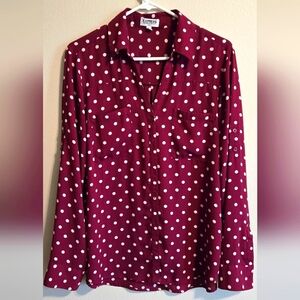 Express Women's Portofino Shirt | Size L |Slim Fit